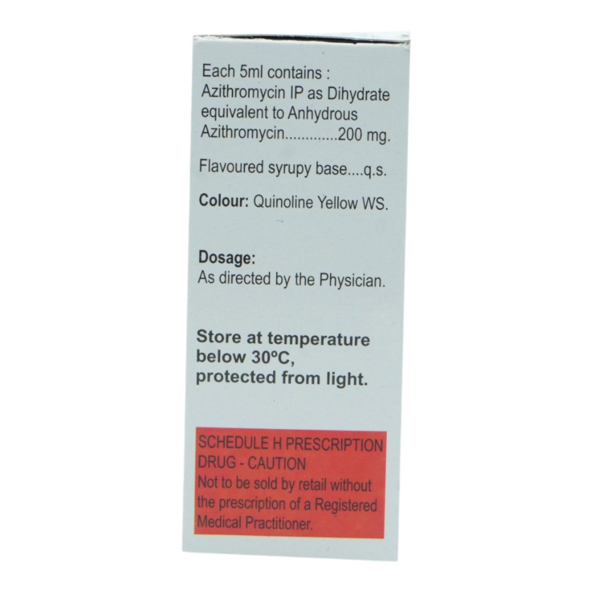 Zithium XL 200 mg Suspension 30 ml, Pack of 1 Liquid Zithium XL 200 mg Suspension 30 ml, Pack of 1 Liquid