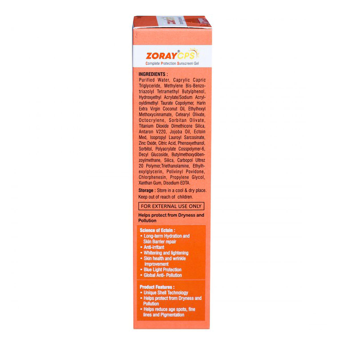 Zoray CPS Spf 50 Pa+++ Sunscreen Gel 50 gm, Pack of 1 Zoray CPS Spf 50 Pa+++ Sunscreen Gel 50 gm, Pack of 1