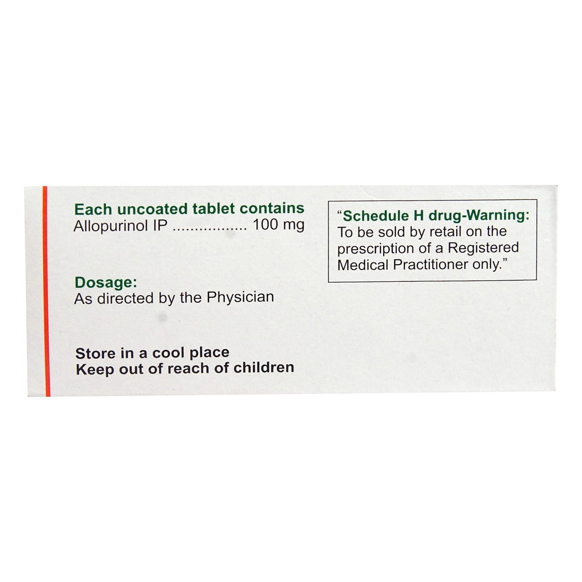 ZYRIK 100MG TABLET, Pack of 10 TABLETS ZYRIK 100MG TABLET, Pack of 10 TABLETS