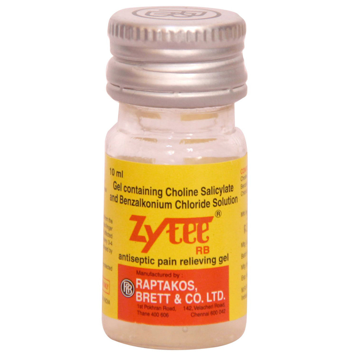 Zytee RB Gel Bottle 10 ml, Pack of 1 GEL Zytee RB Gel Bottle 10 ml, Pack of 1 GEL