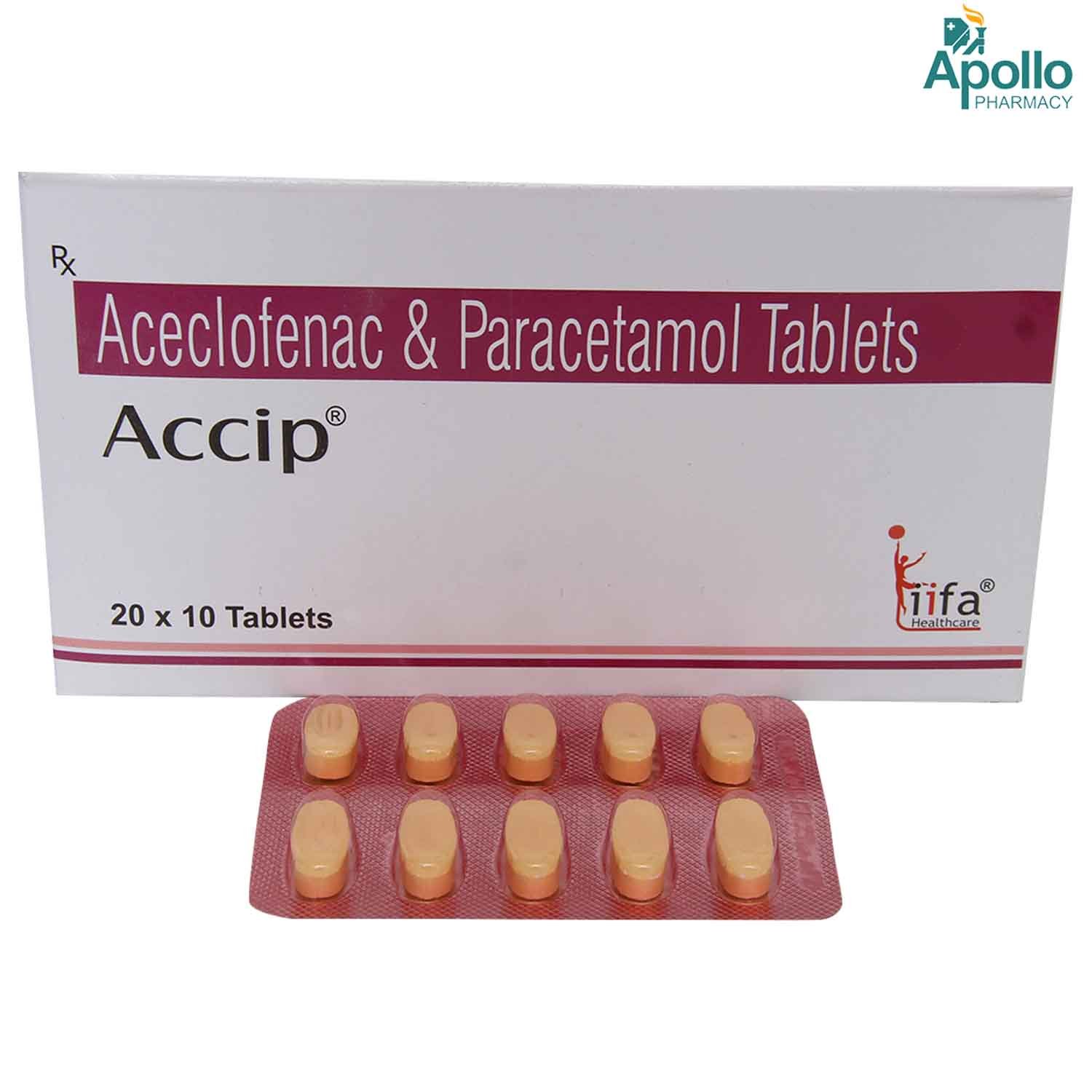 ACCIP TABLET 10'S, Pack of 10 TabletS ACCIP TABLET 10'S, Pack of 10 TabletS
