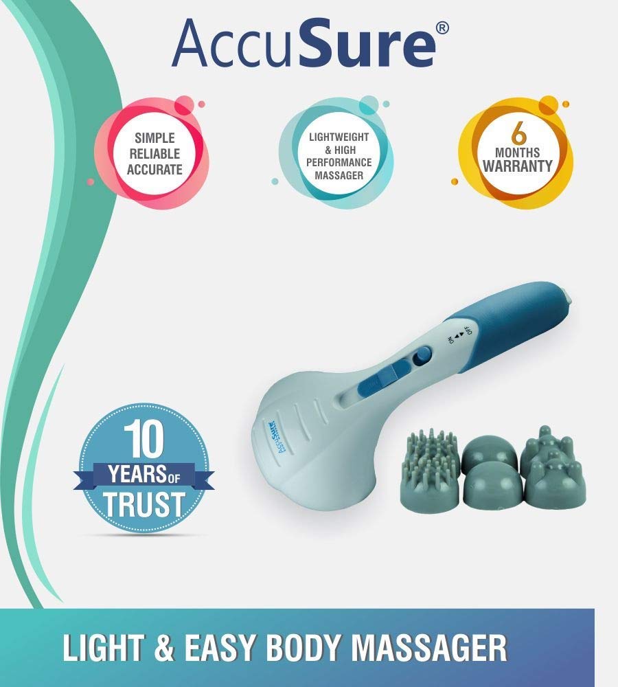 Accusure Body Massager, 1 Count, Pack of 1 Accusure Body Massager, 1 Count, Pack of 1