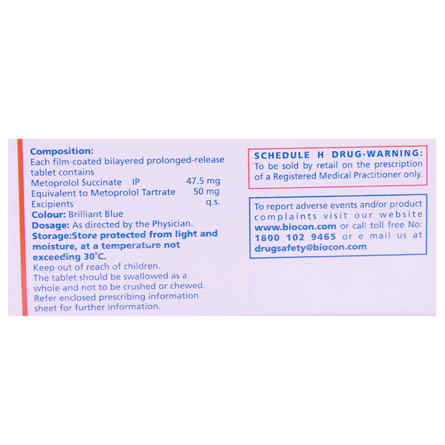 Actiblok IPR 50 Tablet 10's, Pack of 10 TABLETS Actiblok IPR 50 Tablet 10's, Pack of 10 TABLETS