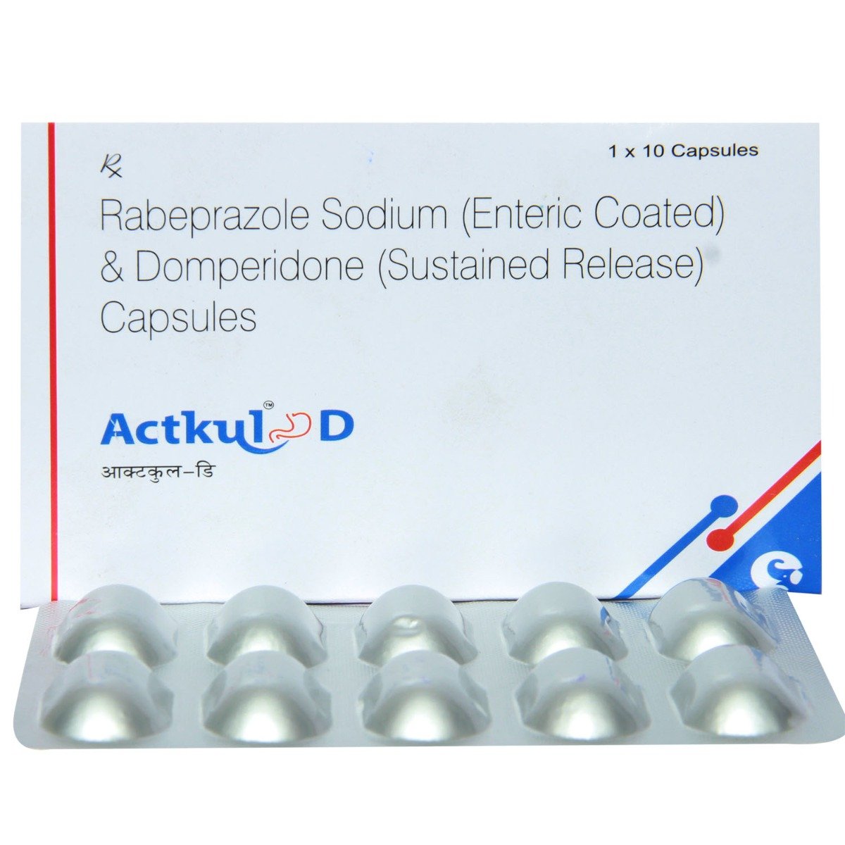 Actkul D 30mg/20mg Capsule 10's, Pack of 10 CAPSULES Actkul D 30mg/20mg Capsule 10's, Pack of 10 CAPSULES