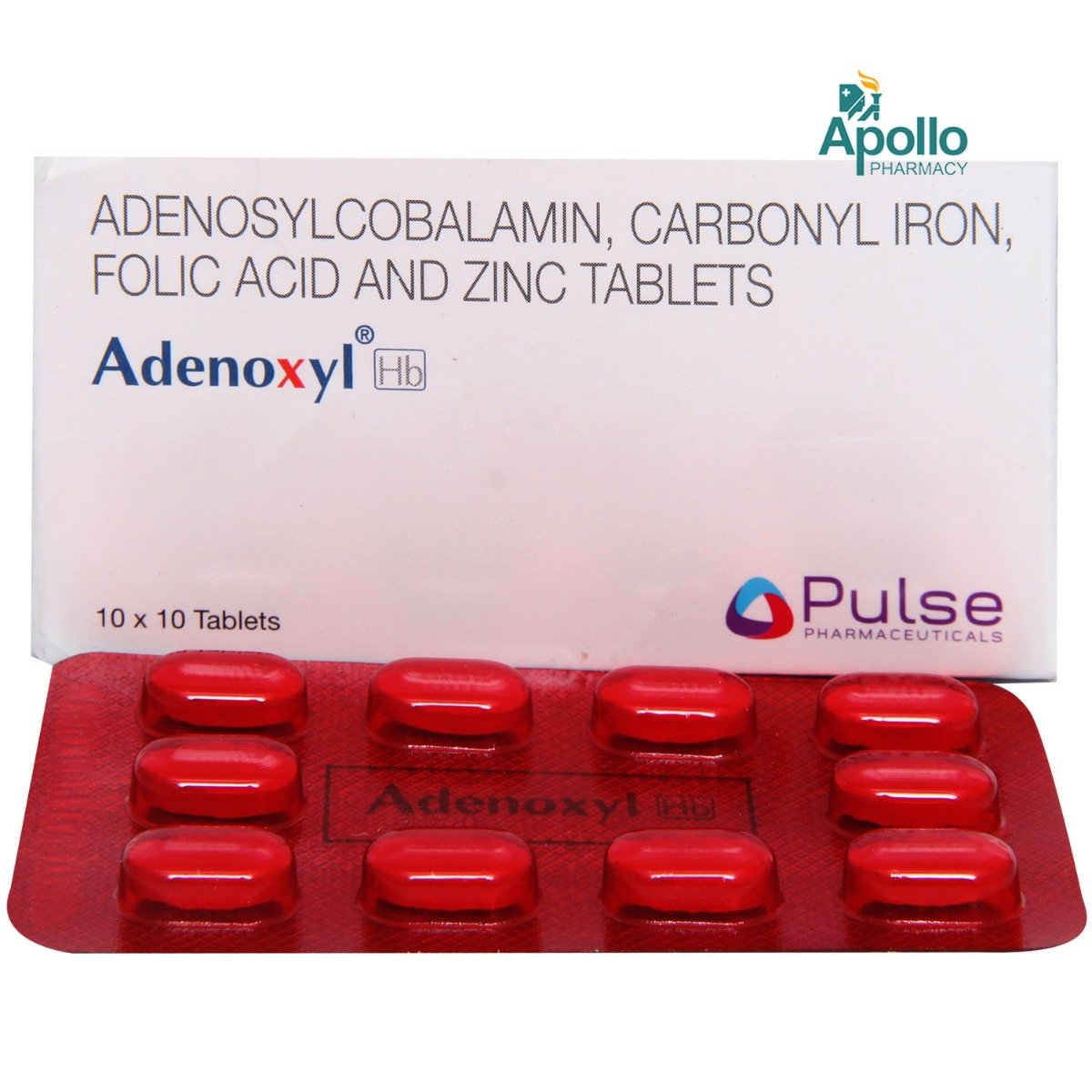 Adenoxyl HB Tablet 10's, Pack of 10 TABLETS Adenoxyl HB Tablet 10's, Pack of 10 TABLETS