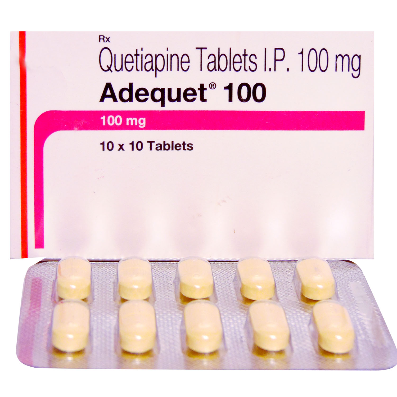 Adequet 100 Tablet 10's, Pack of 10 TabletS Adequet 100 Tablet 10's, Pack of 10 TabletS