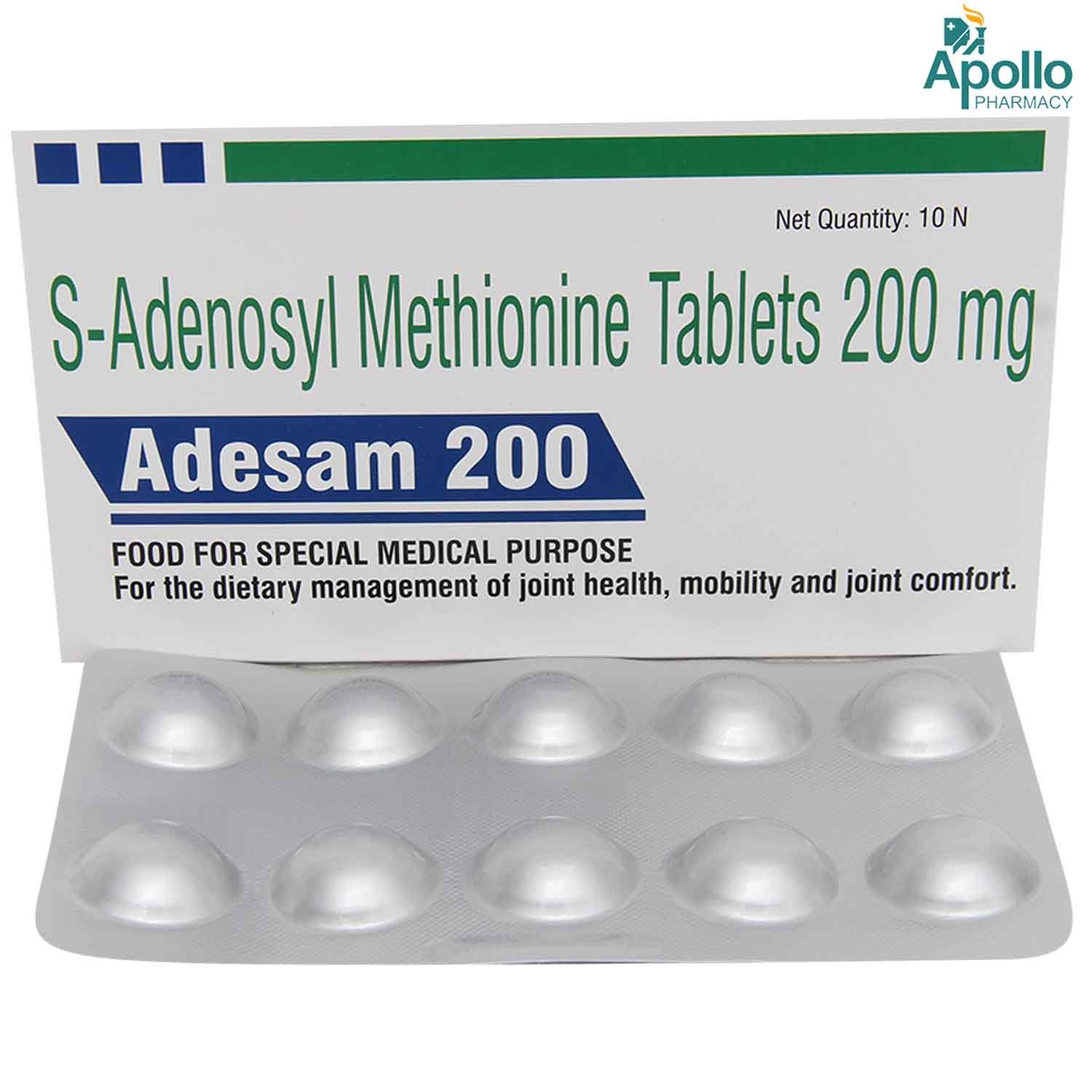 Adesam 200 Tablet 10's, Pack of 10 TABLETS Adesam 200 Tablet 10's, Pack of 10 TABLETS