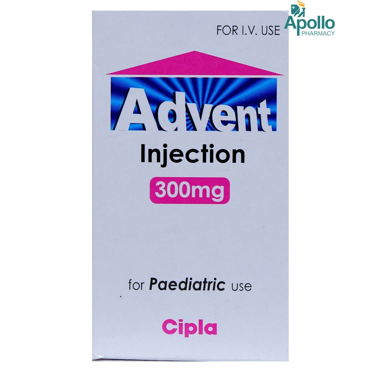 Advent 300 mg Injection 1's, Pack of 1 Injection Advent 300 mg Injection 1's, Pack of 1 Injection