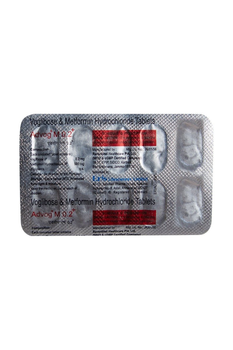 Advog M 0.2 Tablet 10's, Pack of 10 TabletS Advog M 0.2 Tablet 10's, Pack of 10 TabletS