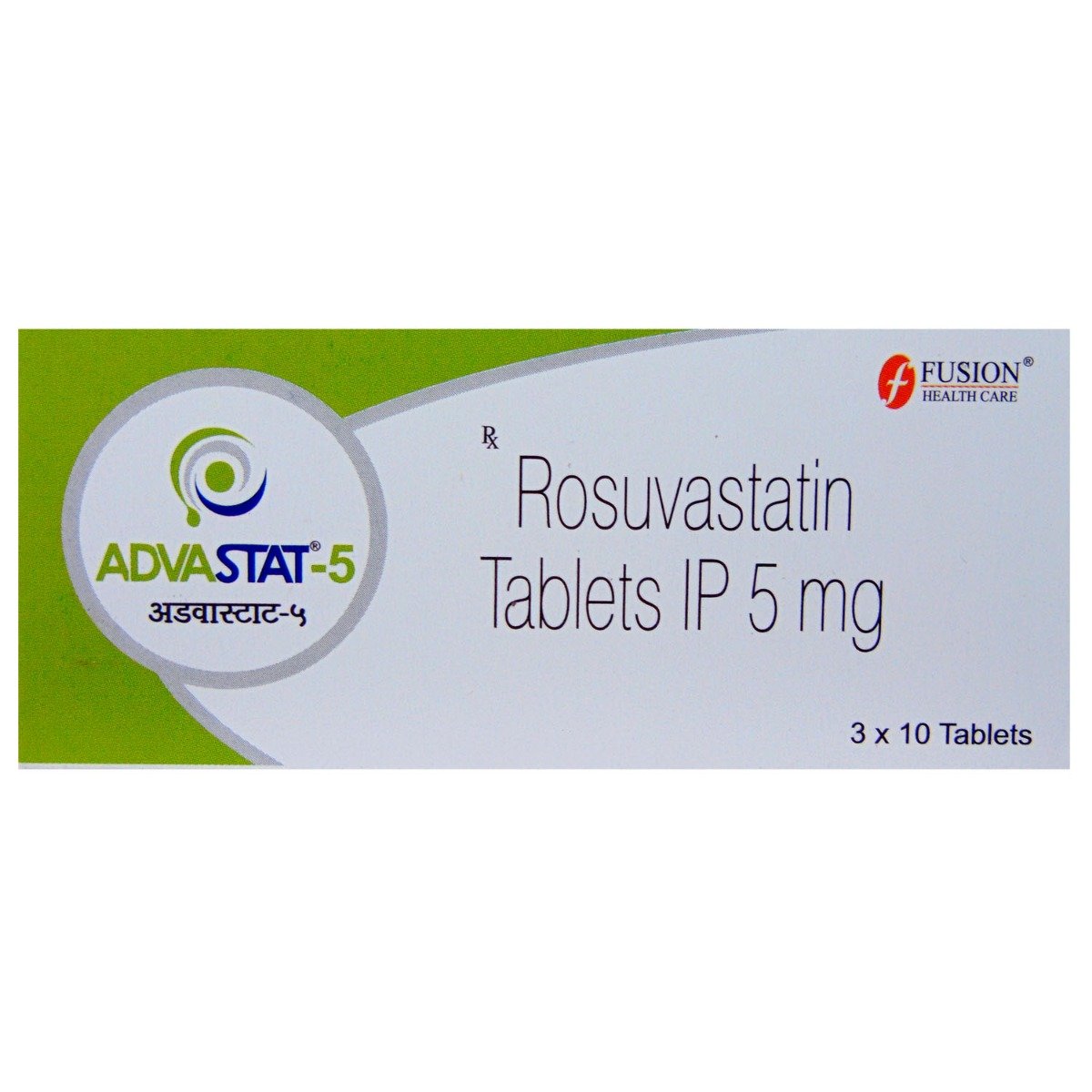 Advastat 5 Tablet 10's, Pack of 10 TABLETS Advastat 5 Tablet 10's, Pack of 10 TABLETS