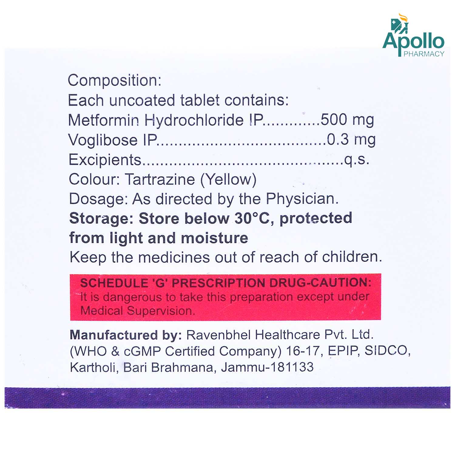 Advog M 0.3+ Tablet 10's, Pack of 10 TABLETS Advog M 0.3+ Tablet 10's, Pack of 10 TABLETS