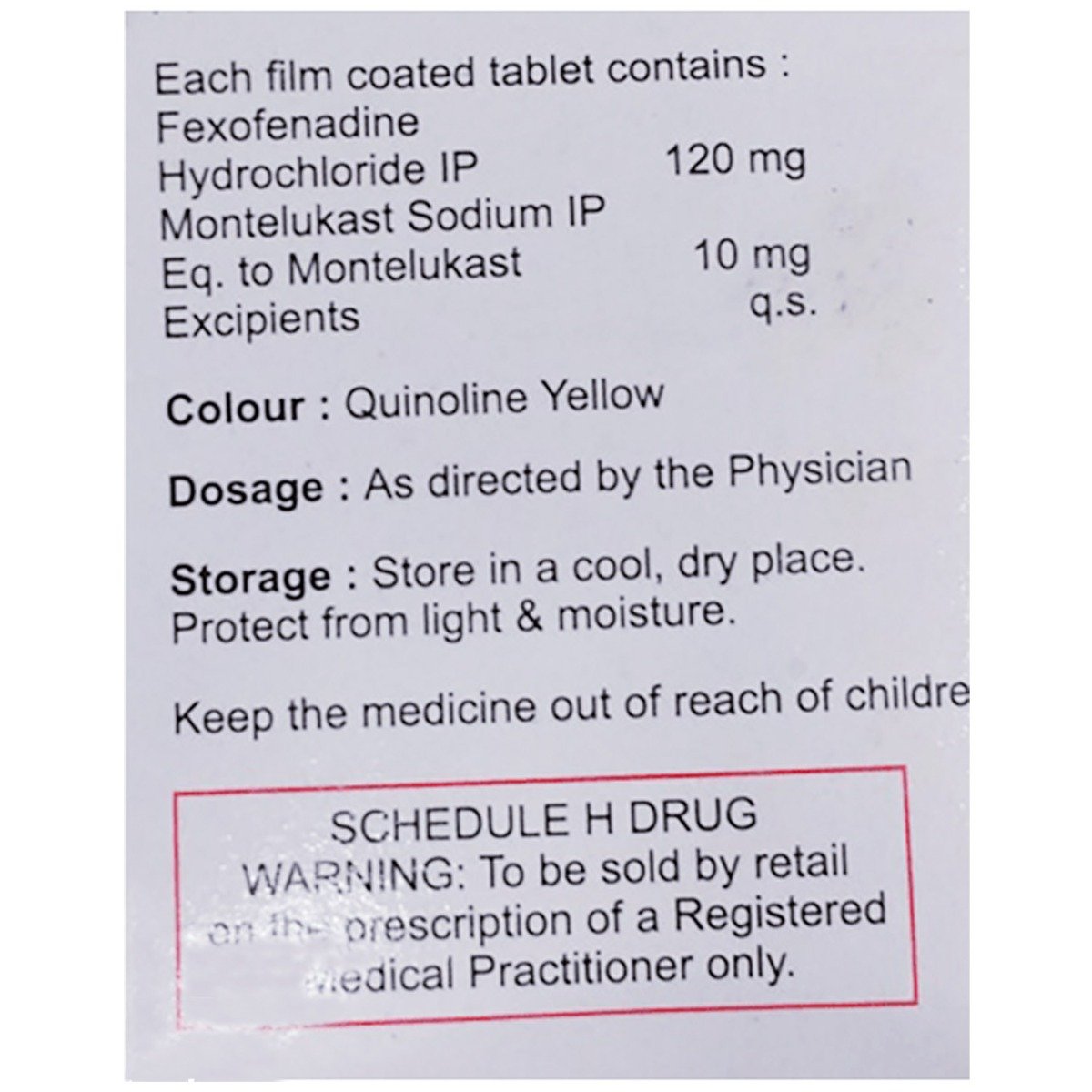 Afineday Tablet 10's, Pack of 10 TABLETS Afineday Tablet 10's, Pack of 10 TABLETS