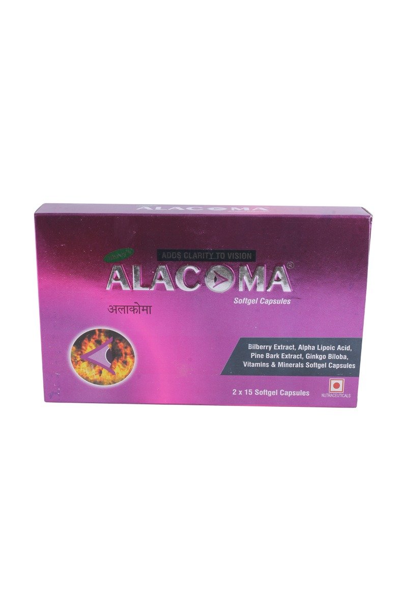 Alacoma Capsule 15's, Pack of 15 CapsuleS Alacoma Capsule 15's, Pack of 15 CapsuleS