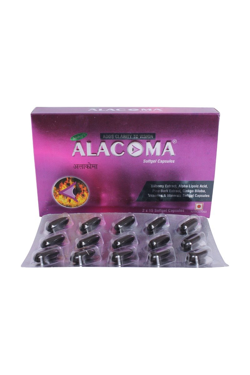 Alacoma Capsule 15's, Pack of 15 CapsuleS Alacoma Capsule 15's, Pack of 15 CapsuleS
