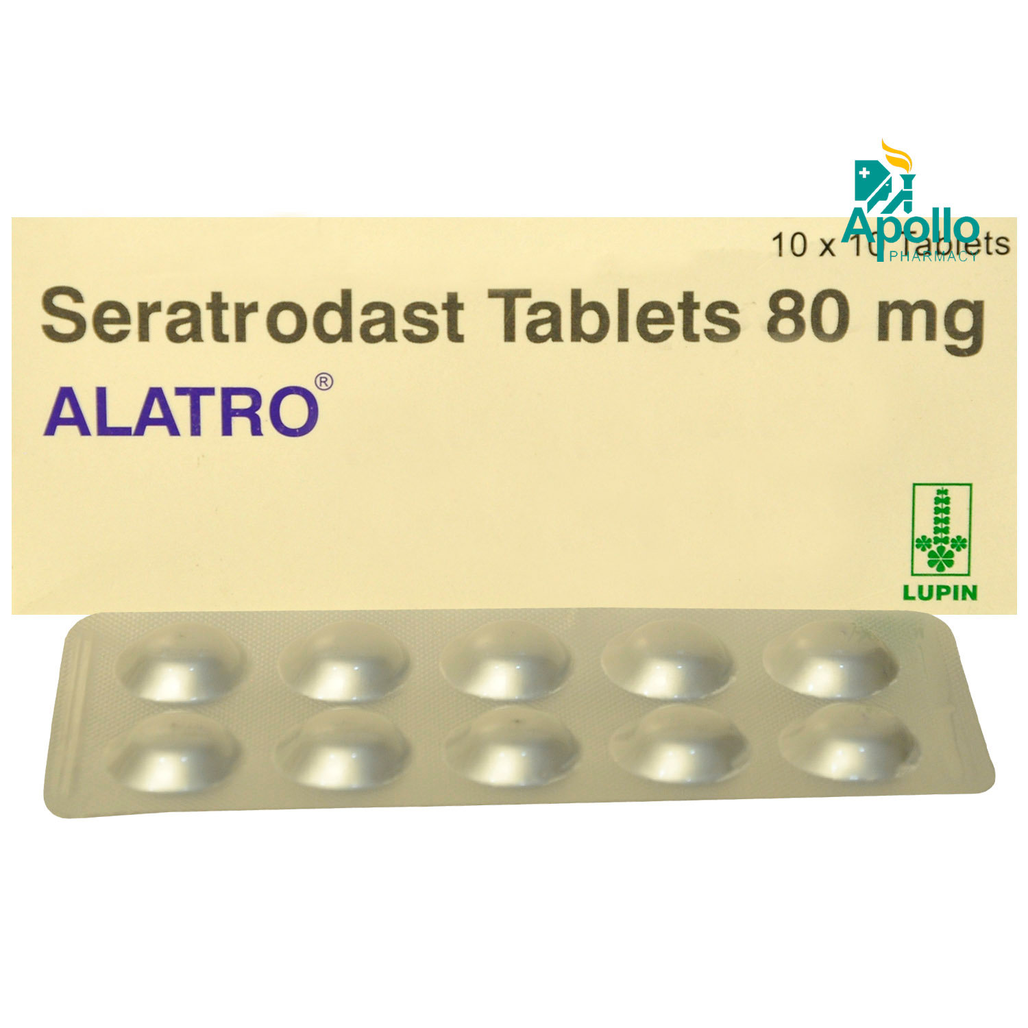 Alatro Tablet 10's, Pack of 10 TABLETS Alatro Tablet 10's, Pack of 10 TABLETS