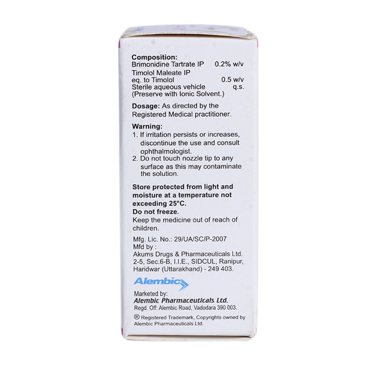 Albrim T Eye Drop 5 ml, Pack of 1 EYE DROPS Albrim T Eye Drop 5 ml, Pack of 1 EYE DROPS