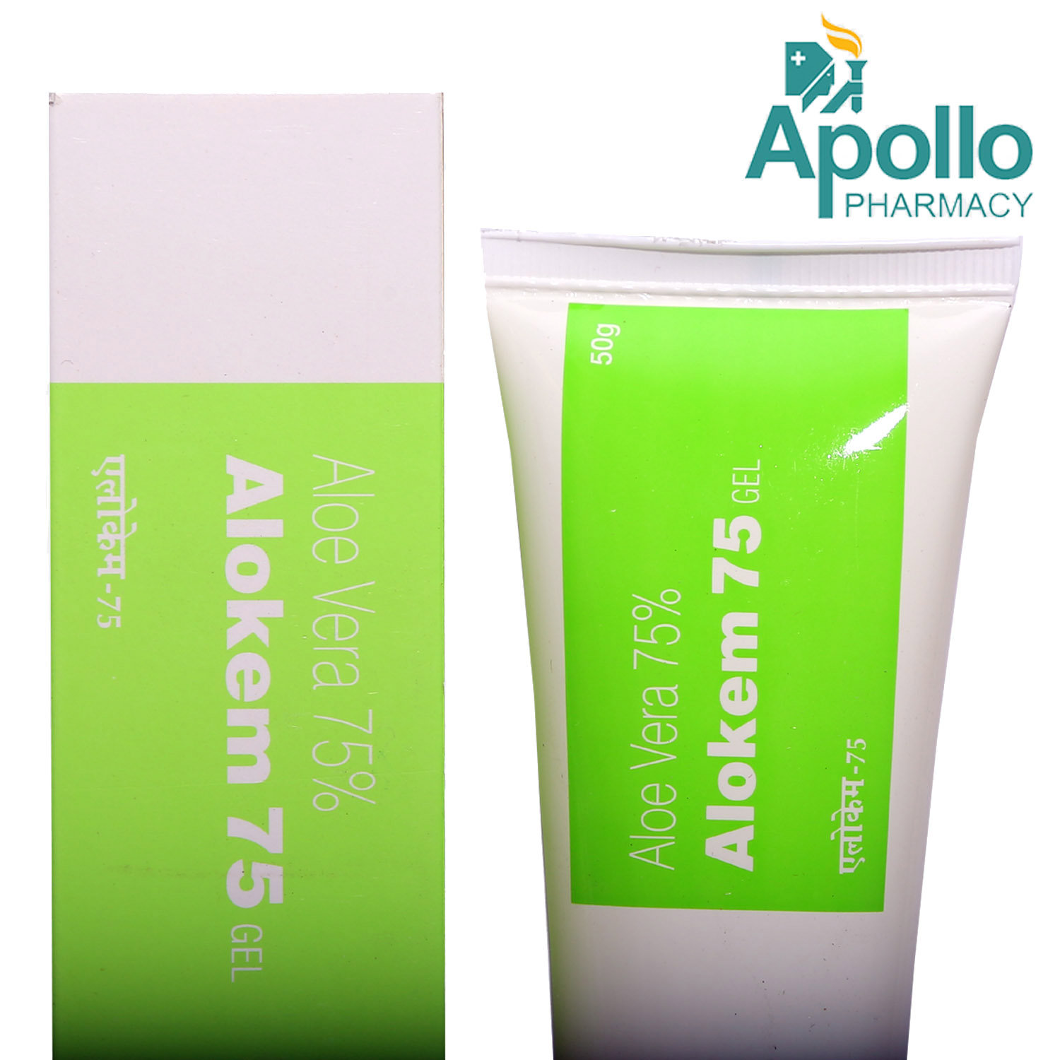 Alokem 75 Gel 50 gm, Pack of 1 GEL Alokem 75 Gel 50 gm, Pack of 1 GEL