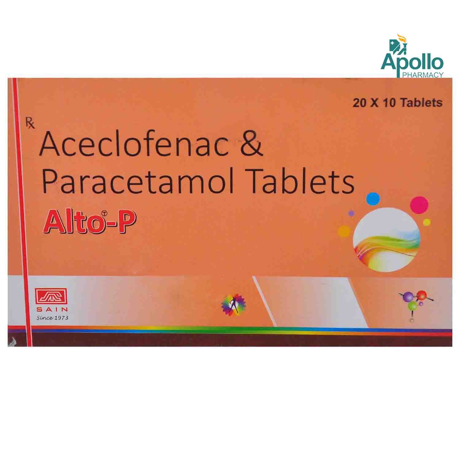 Alto-P Tablet 10's, Pack of 10 TabletS Alto-P Tablet 10's, Pack of 10 TabletS