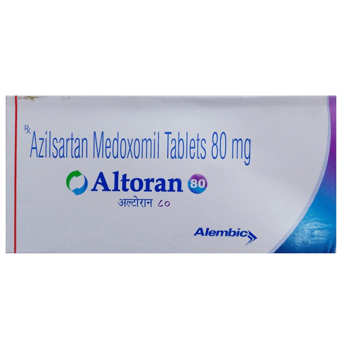 Altoran 80 Tablet 10's, Pack of 10 TABLETS Altoran 80 Tablet 10's, Pack of 10 TABLETS