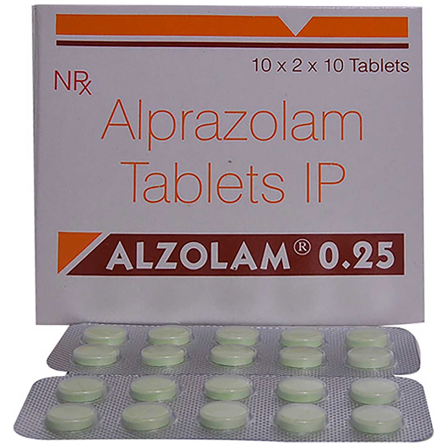 Alzolam 0.25 Tablet 10's, Pack of 10 TABLETS Alzolam 0.25 Tablet 10's, Pack of 10 TABLETS