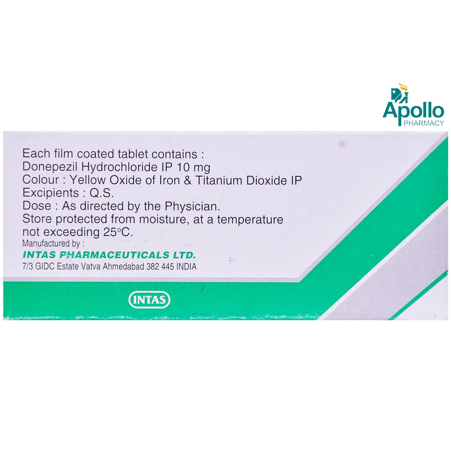 Alzil 10 Tablet 10's, Pack of 10 TABLETS Alzil 10 Tablet 10's, Pack of 10 TABLETS