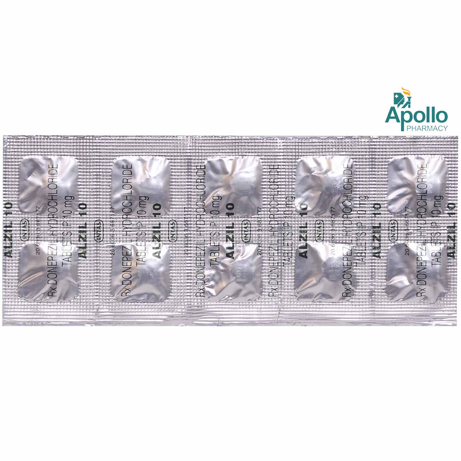 Alzil 10 Tablet 10's, Pack of 10 TABLETS Alzil 10 Tablet 10's, Pack of 10 TABLETS