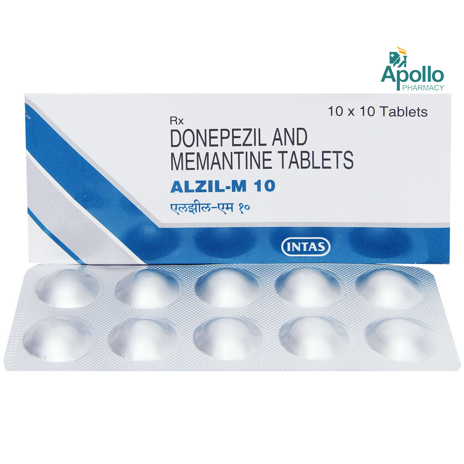 Alzil-M 10 Tablet 10's, Pack of 10 TABLETS Alzil-M 10 Tablet 10's, Pack of 10 TABLETS