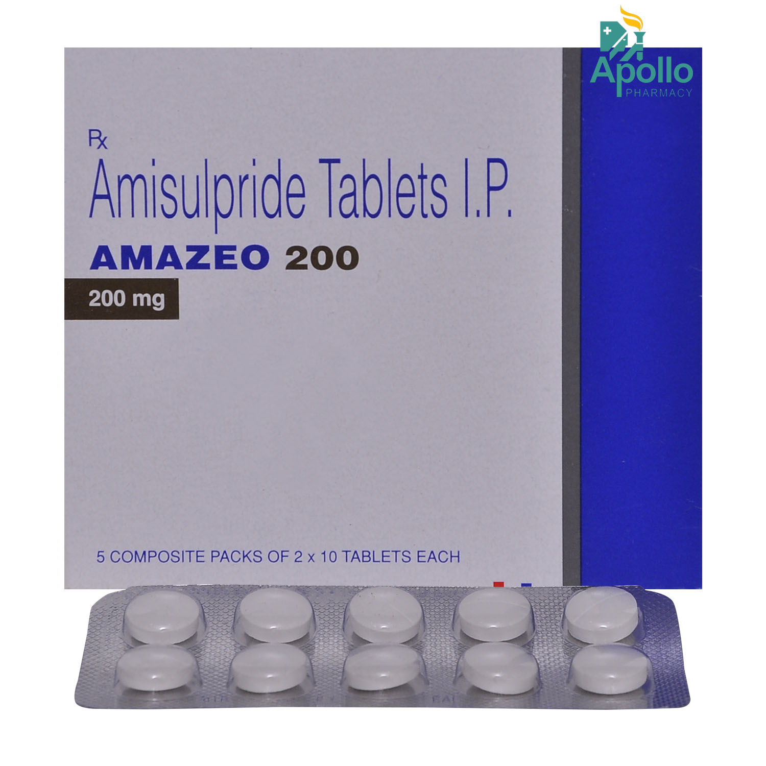 Amazeo 200 Tablet 10's, Pack of 10 TABLETS Amazeo 200 Tablet 10's, Pack of 10 TABLETS