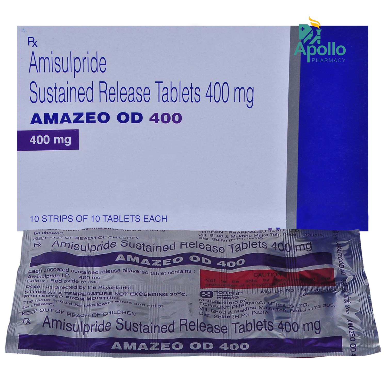 Amazeo OD 400 Tablet 10's, Pack of 10 TABLETS Amazeo OD 400 Tablet 10's, Pack of 10 TABLETS