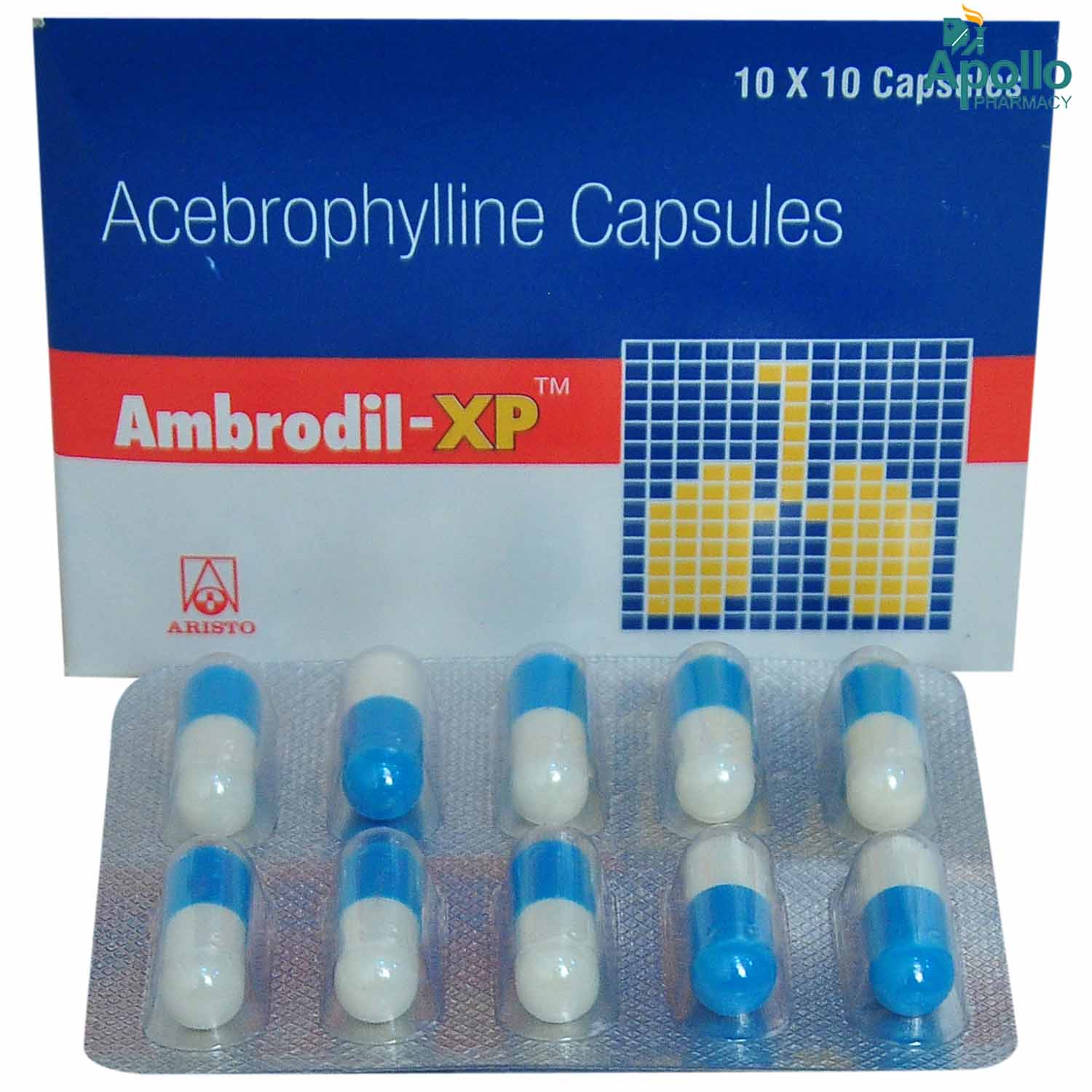 Ambrodil XP Capsule 10's, Pack of 10 CapsuleS Ambrodil XP Capsule 10's, Pack of 10 CapsuleS