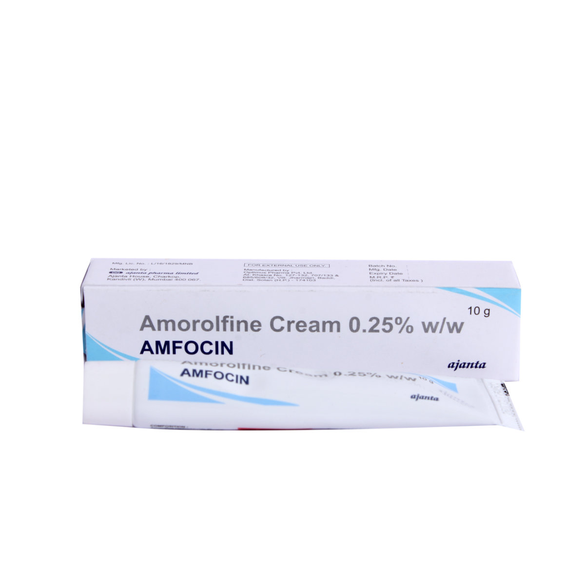 Amfocin 0.25% Cream 10 gm, Pack of 1 CREAM Amfocin 0.25% Cream 10 gm, Pack of 1 CREAM