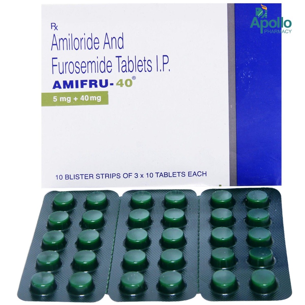 Amifru 40 Tablet 10's, Pack of 10 TABLETS Amifru 40 Tablet 10's, Pack of 10 TABLETS