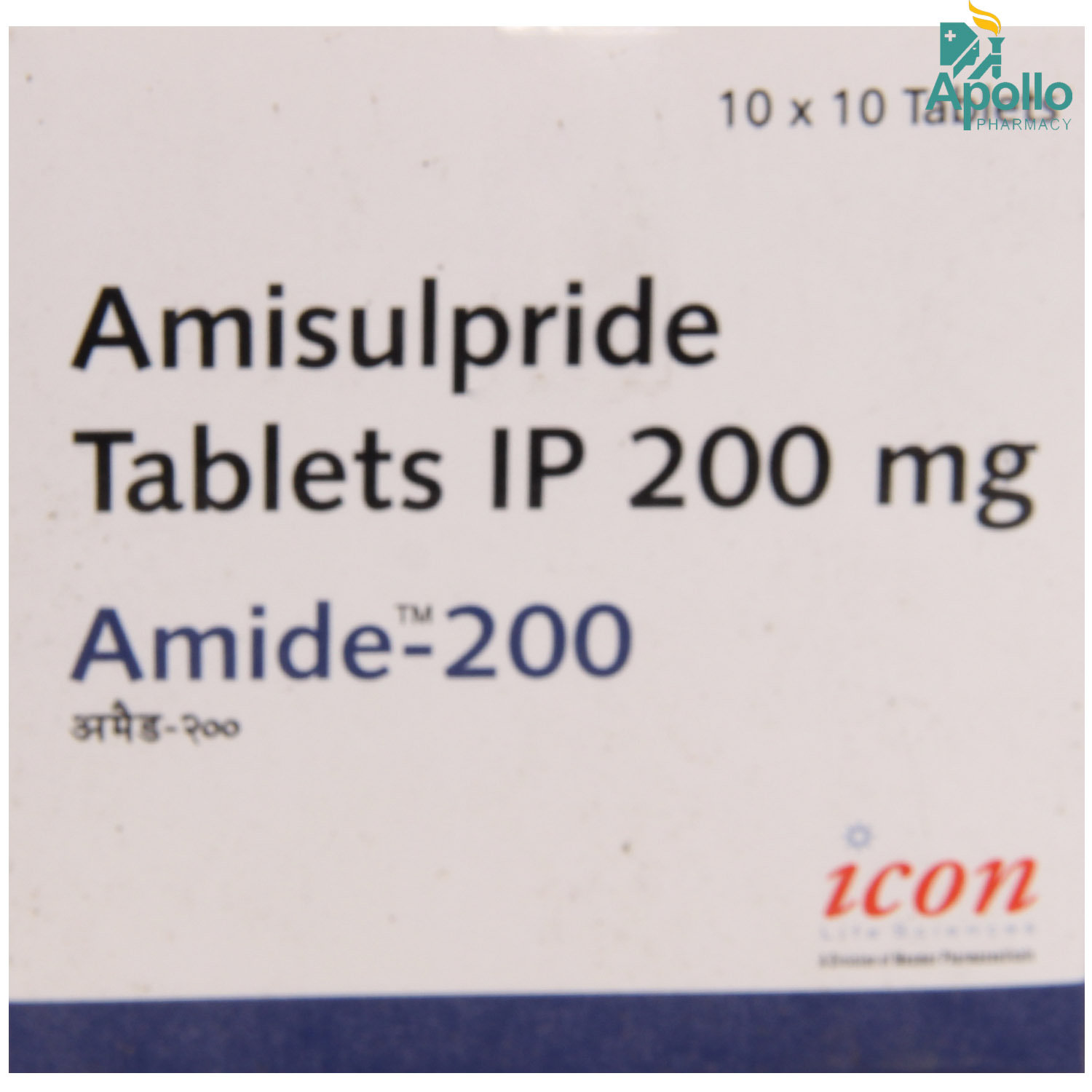 Amide-200 Tablet 10's, Pack of 10 TABLETS Amide-200 Tablet 10's, Pack of 10 TABLETS