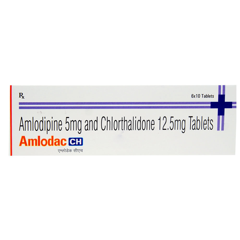 Amlodac CH Tablet 10's, Pack of 10 TABLETS Amlodac CH Tablet 10's, Pack of 10 TABLETS