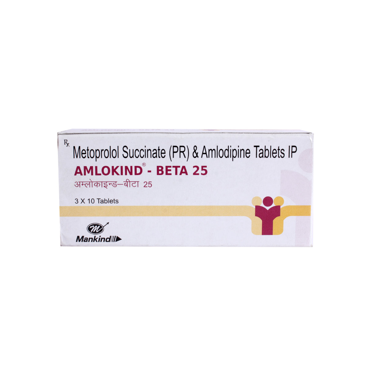 Amlokind-Beta 25 Tablet 10's, Pack of 10 TABLETS Amlokind-Beta 25 Tablet 10's, Pack of 10 TABLETS