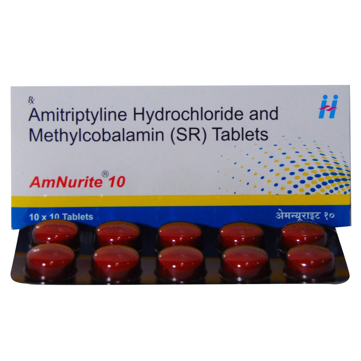 Amnurite 10 Tablet 10's, Pack of 10 TabletS Amnurite 10 Tablet 10's, Pack of 10 TabletS