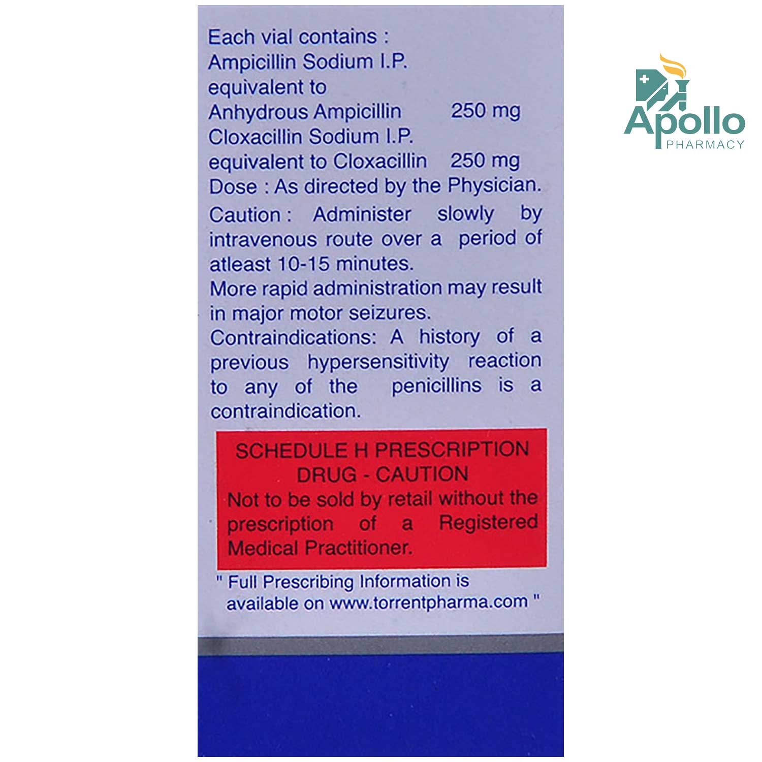 Ampoxin-500 Injection 1's, Pack of 1 Injection Ampoxin-500 Injection 1's, Pack of 1 Injection