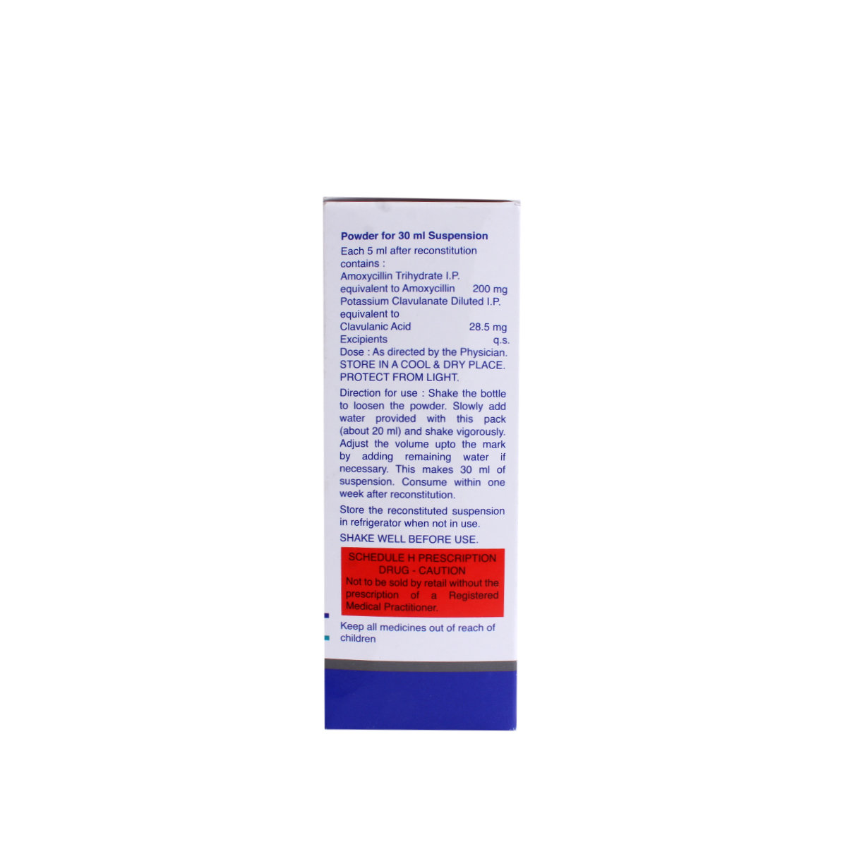 Ampoxin-CV 228.5 mg Syrup 30 ml, Pack of 1 Syrup Ampoxin-CV 228.5 mg Syrup 30 ml, Pack of 1 Syrup