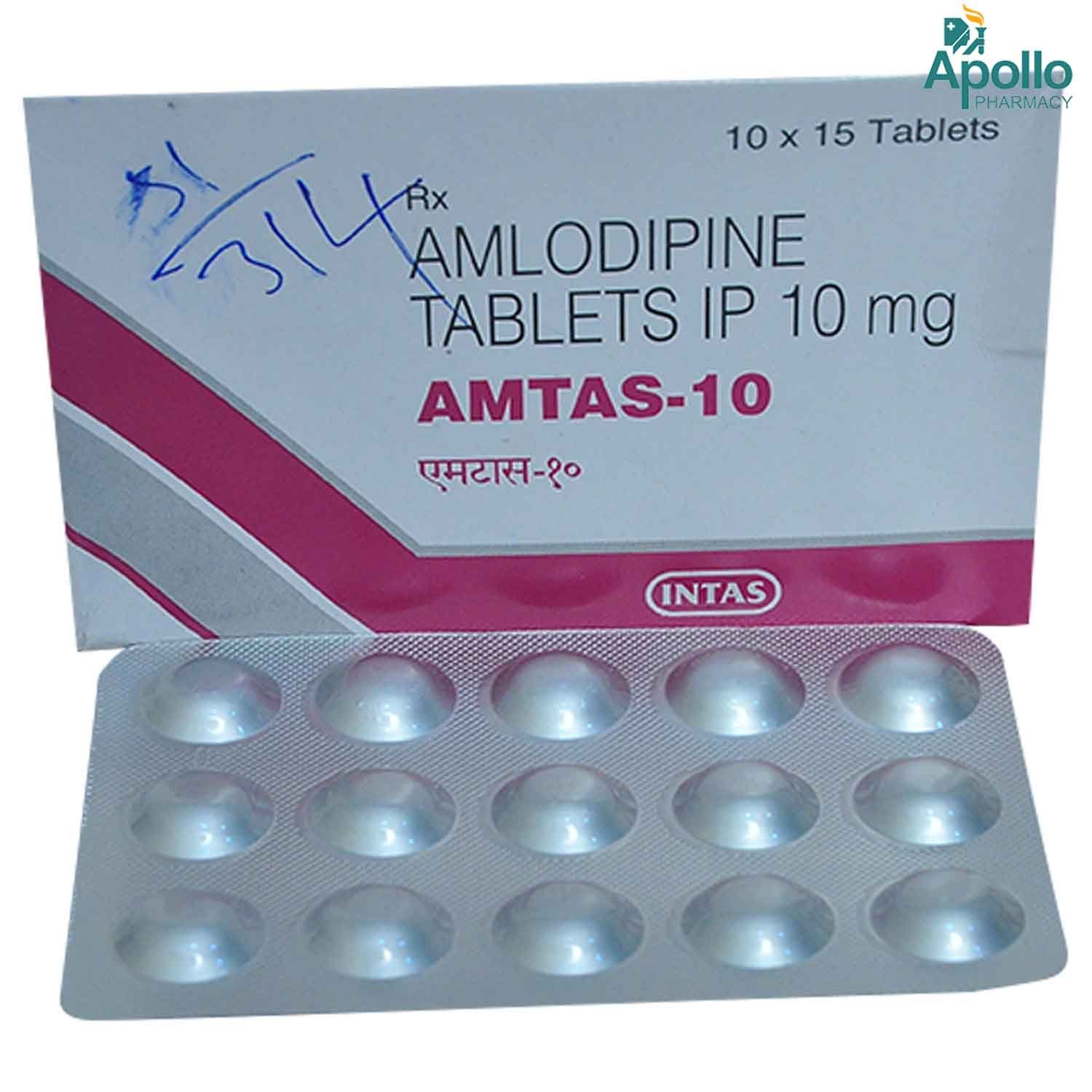 Amtas-10 Tablet 15's, Pack of 15 TABLETS Amtas-10 Tablet 15's, Pack of 15 TABLETS
