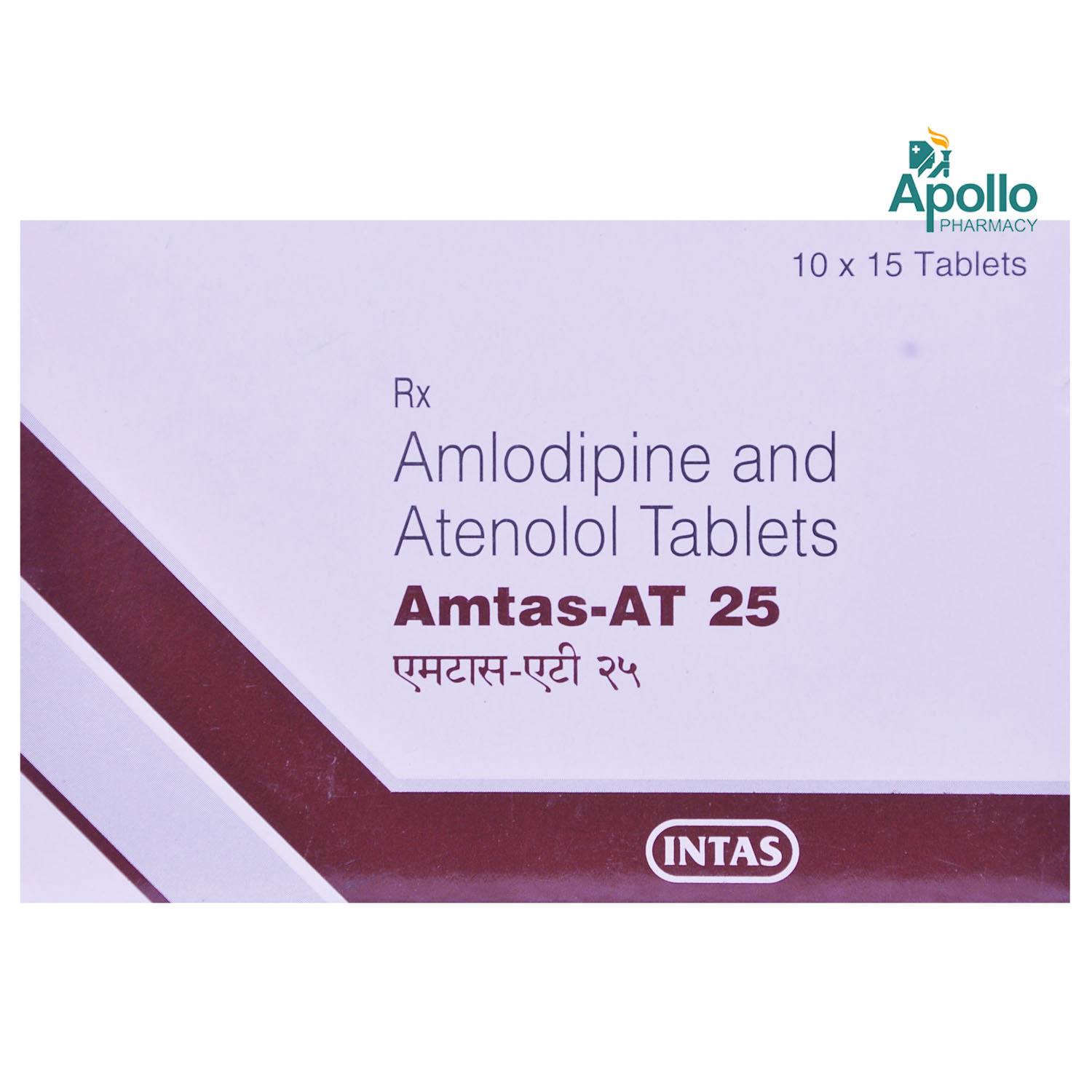 Amtas-AT 25 Tablet 15's, Pack of 15 TABLETS Amtas-AT 25 Tablet 15's, Pack of 15 TABLETS