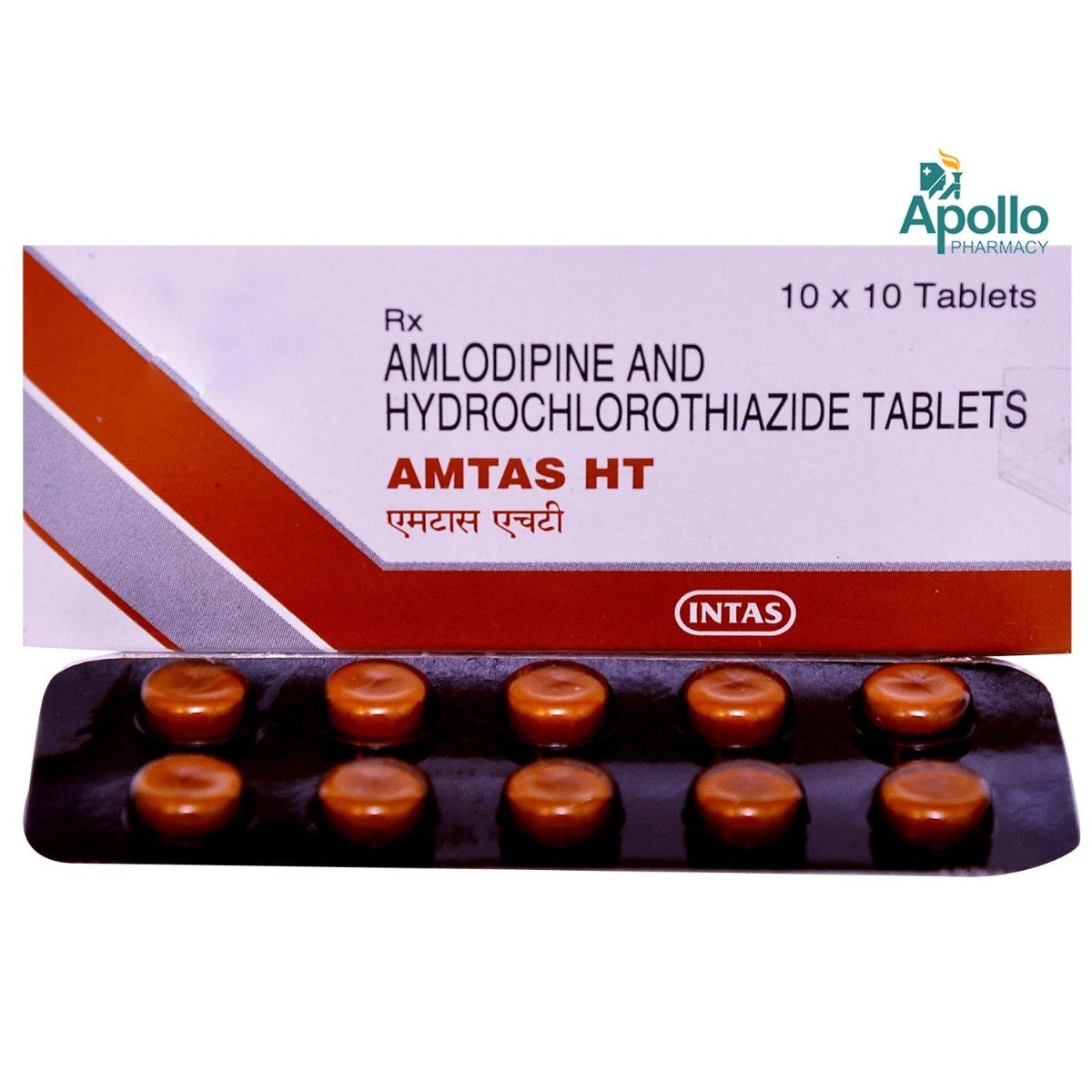 Amtas HT Tablet 10's, Pack of 10 TABLETS Amtas HT Tablet 10's, Pack of 10 TABLETS