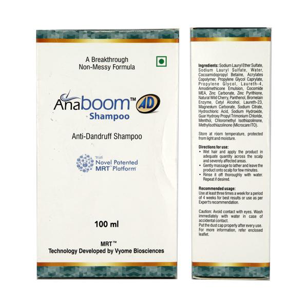 Anaboom AD Shampoo, 100 ml, Pack of 1 Anaboom AD Shampoo, 100 ml, Pack of 1