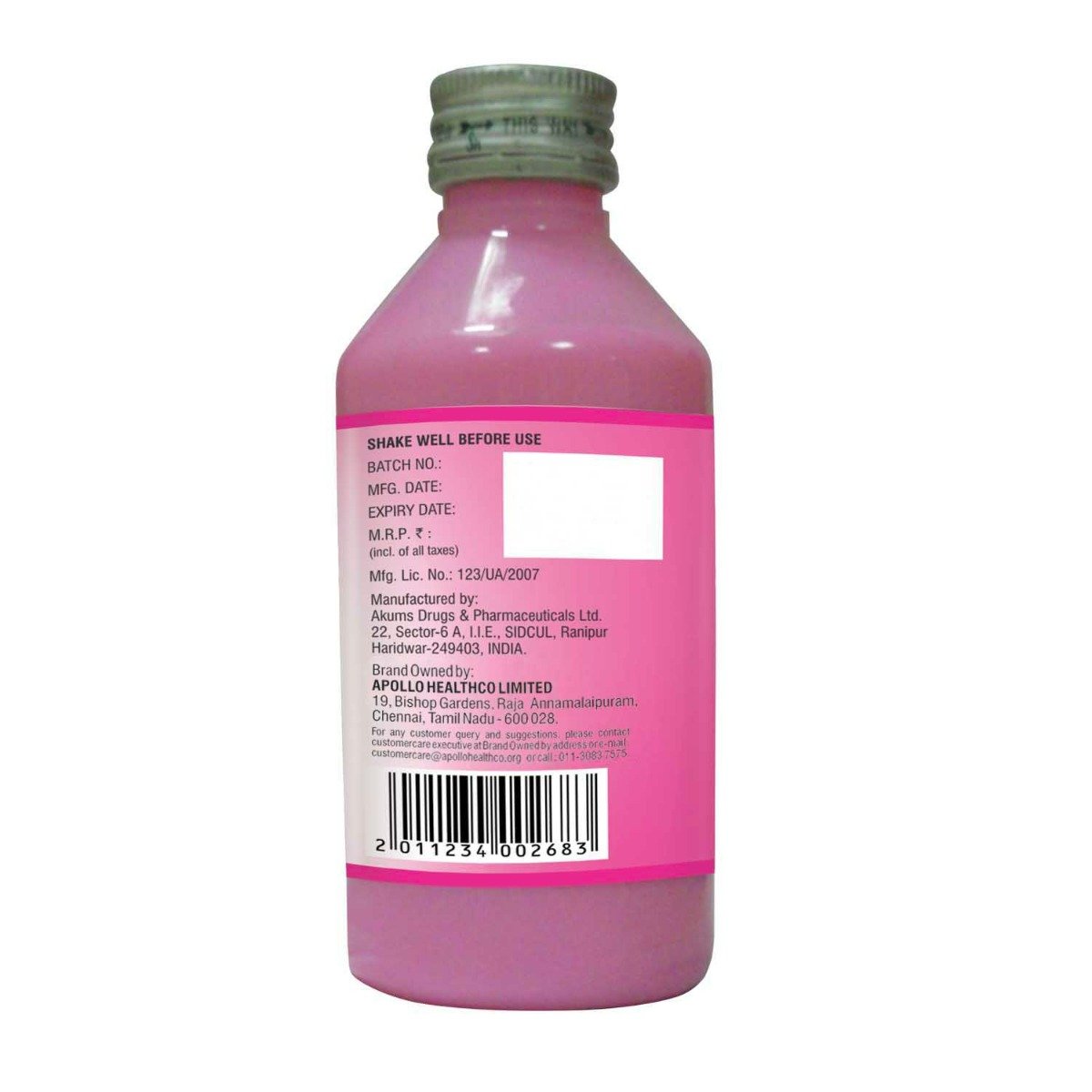 Apollo Pharmacy Antacid Antigas Mint Flavour Sugar Free Liquid, 170 ml, Pack of 1 Apollo Pharmacy Antacid Antigas Mint Flavour Sugar Free Liquid, 170 ml, Pack of 1