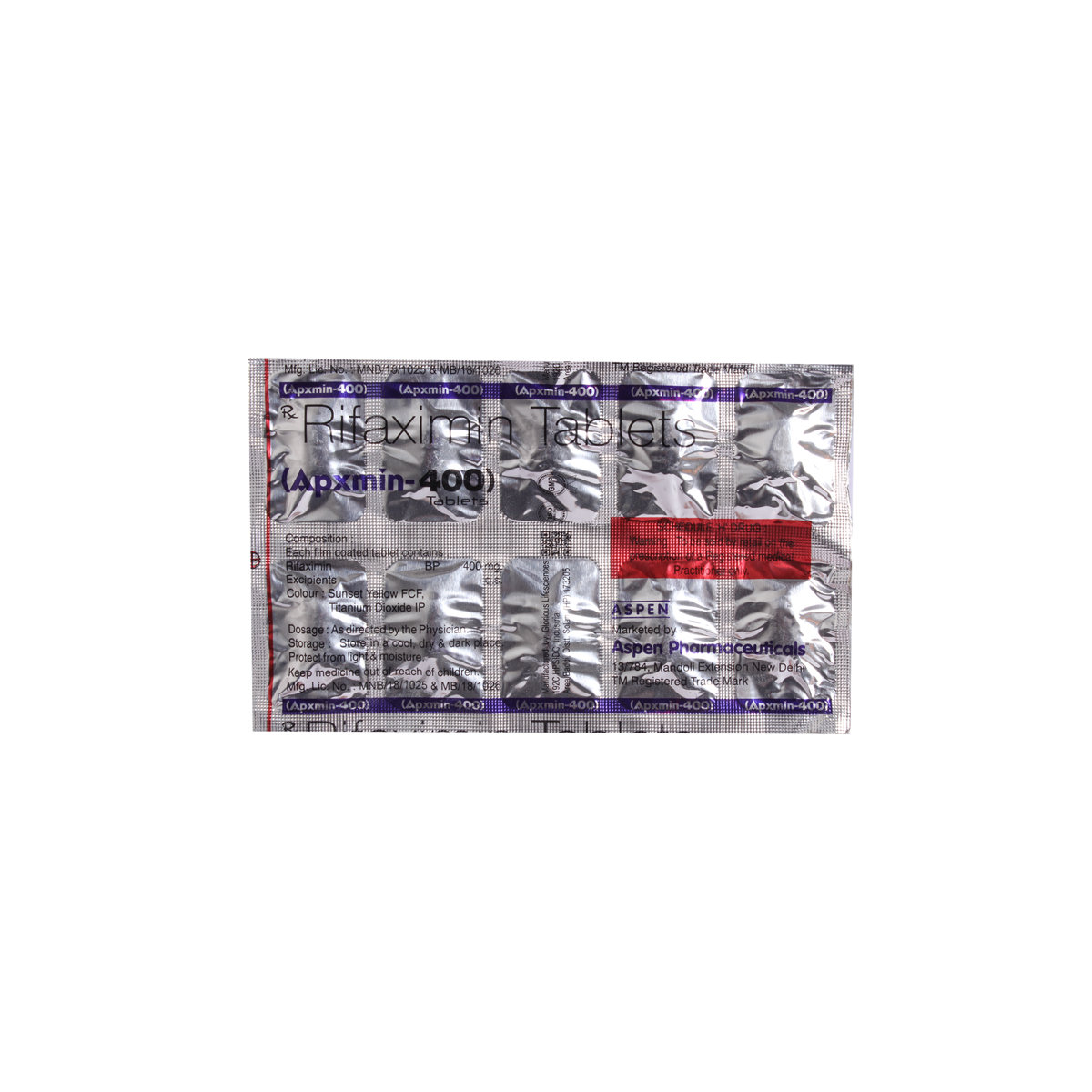 Apxmin-400 Tablet 10's, Pack of 10 TABLETS Apxmin-400 Tablet 10's, Pack of 10 TABLETS