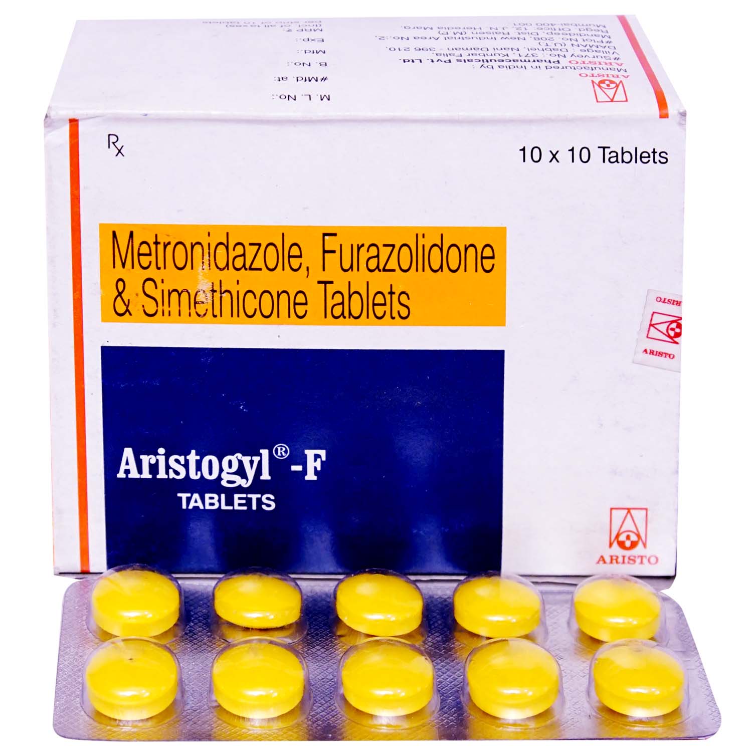 ARISTOGYL F TABLET, Pack of 10 TABLETS ARISTOGYL F TABLET, Pack of 10 TABLETS