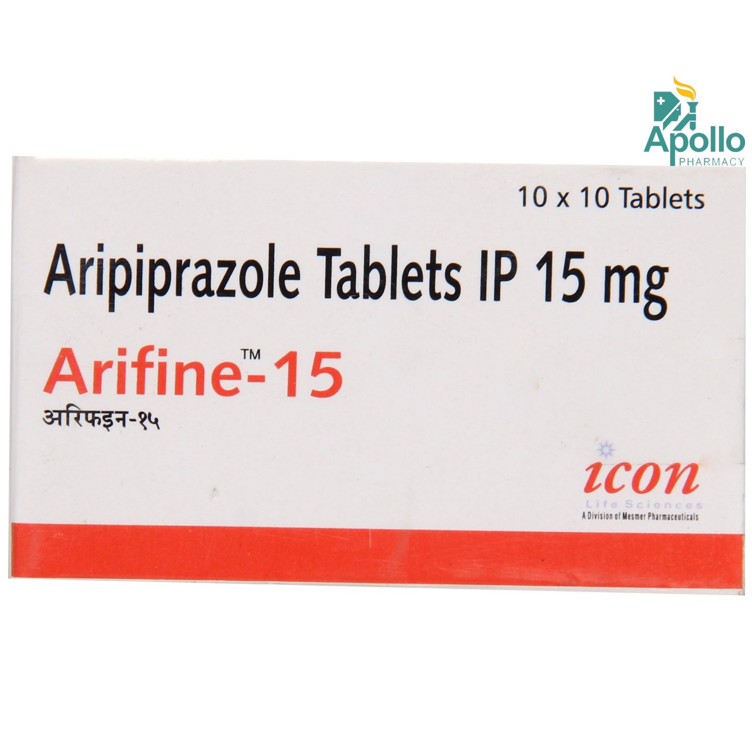 Arifine-15 Tablet 10's, Pack of 10 TABLETS Arifine-15 Tablet 10's, Pack of 10 TABLETS