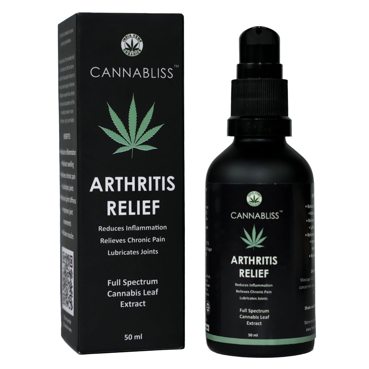 Cannabliss Arthritis Relief Oil, 50 ml, Pack of 1 Cannabliss Arthritis Relief Oil, 50 ml, Pack of 1