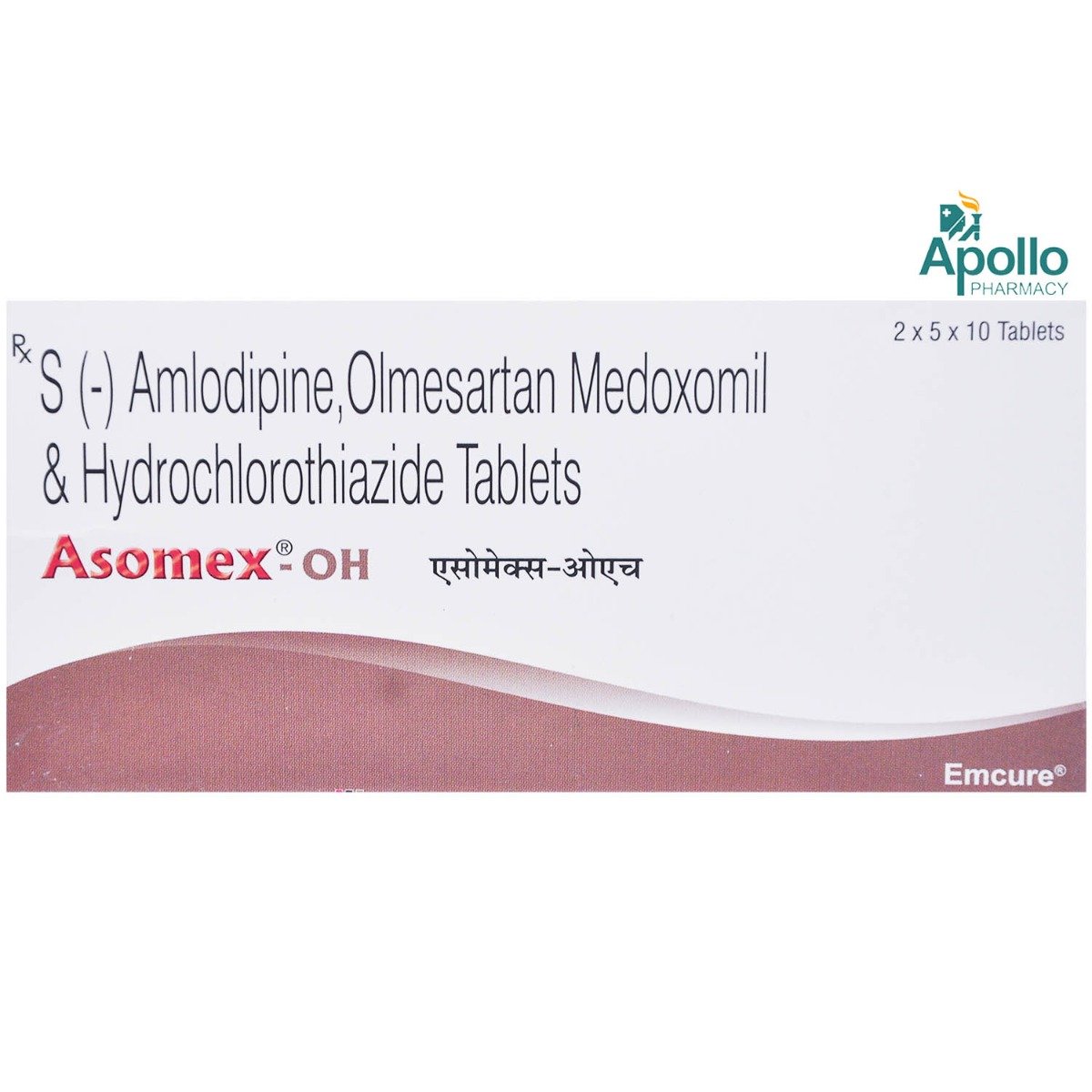 Asomex OH Tablet 10's, Pack of 10 Asomex OH Tablet 10's, Pack of 10