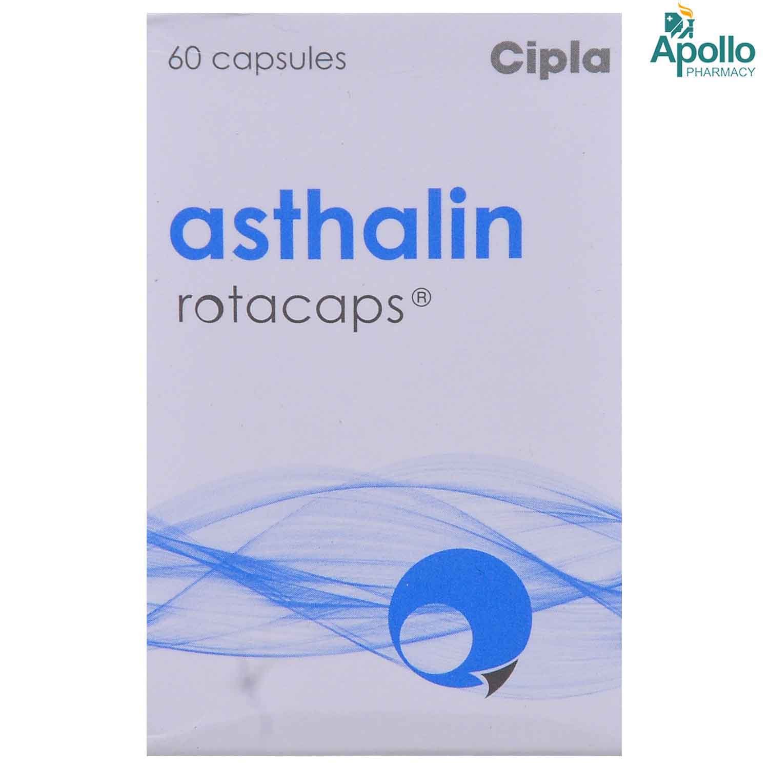 Asthalin 200 mcg Rotacaps 60's, Pack of 1 CAPSULE Asthalin 200 mcg Rotacaps 60's, Pack of 1 CAPSULE