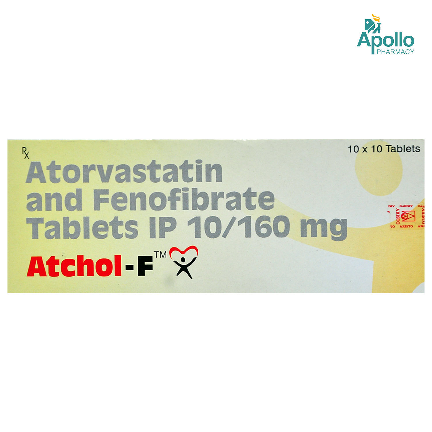 Atchol-F Tablet 10's, Pack of 10 TABLETS Atchol-F Tablet 10's, Pack of 10 TABLETS